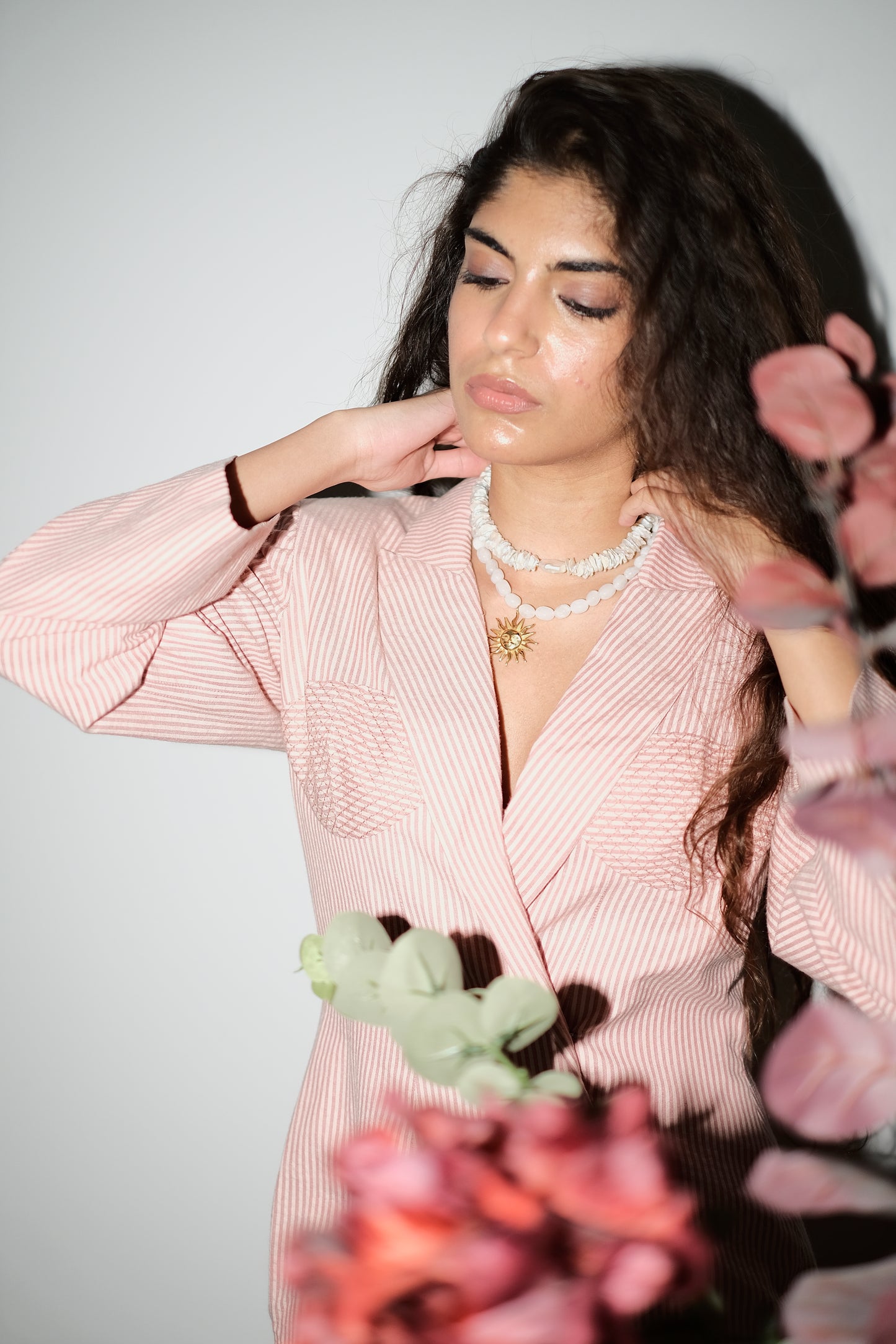 The Bella Dress - Striped Blazer Dress