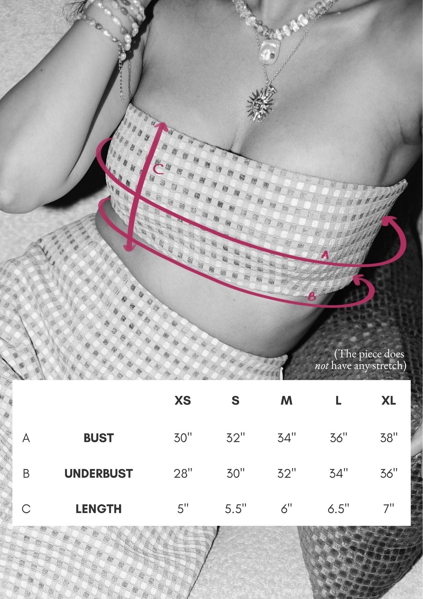 The Zoe Bandeau Top